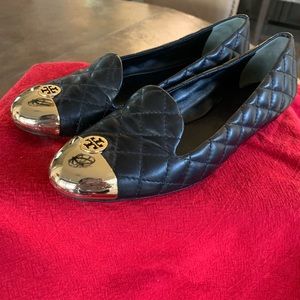 Tory Burch Cap Toe flats size 7